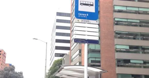 PARADERO SITP CARRERA 8  316A00